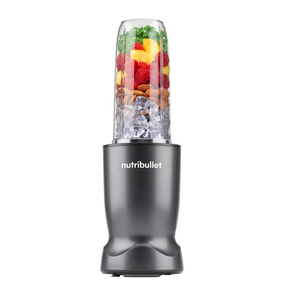 nutribullet Turbo 32 oz. Single Speed Gunmetal Personal Blender