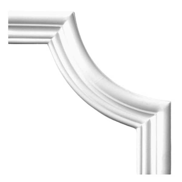 American Pro Decor 1/2 in. x 7-3/4 in. x 7-3/4 in. Plain Polyurethane Panel Moulding