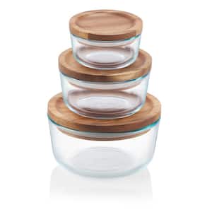 Simply Store 6-Piece Glass Storage Container Set