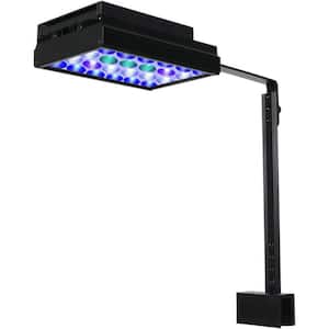 Aquarium Fish Tanks LED Reef Light with 4-Channels Dimmable & Programmable in Black