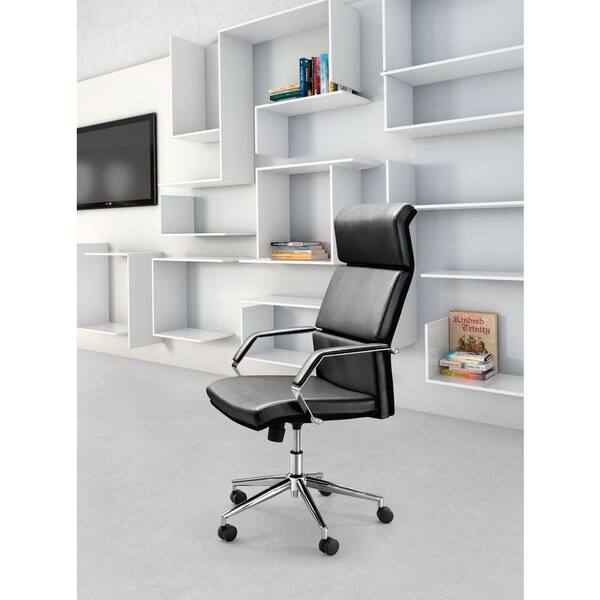 ZUO Lider Pro Black Office Chair
