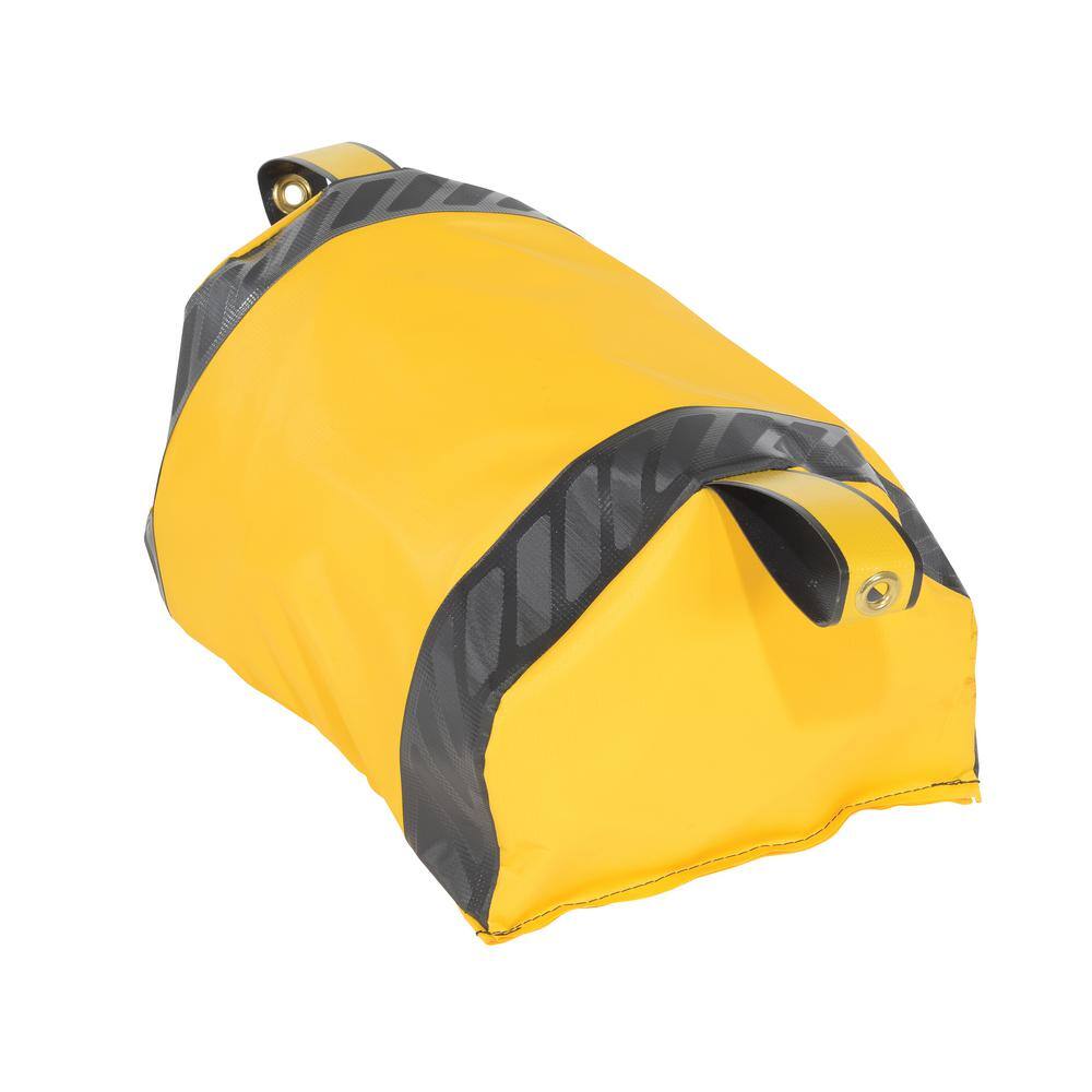 Vestil Dock Seal Draft Blocker 18 in. W Yellow DRAFT18YL The Home Depot