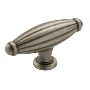 Blythe 2-5/8 in (67 mm) Length Weathered Nickel Oval Cabinet Knob