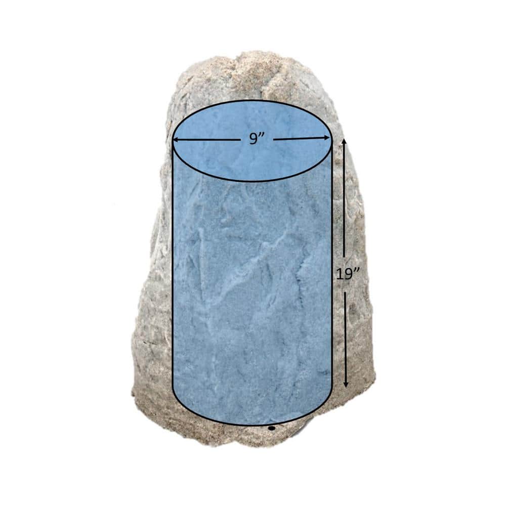 Fieldstone Gray RealRock Garden Stone Enclosure