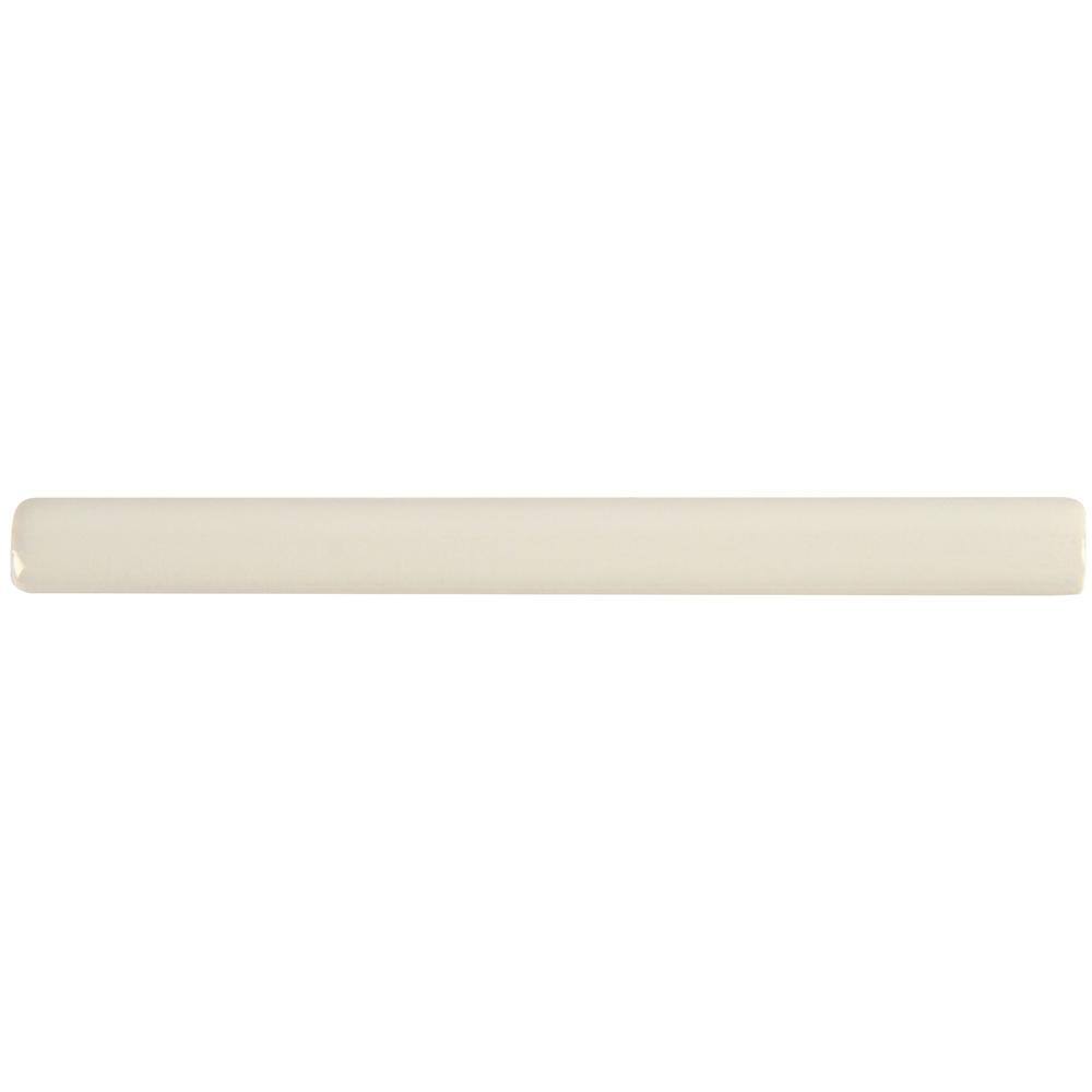 Antique White 0.63 in. x 6 in. Matte Ceramic Quarter Round Molding Floor and Wall Tile (2.5 lin. ft. ) price history on PriceWatchPro