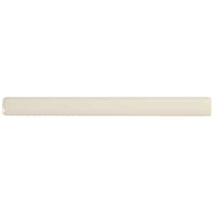 Antique White 5/8 in. x 6 in. Matte Ceramic Quarter Round Molding Floor and Wall Tile (5-Pieces/Case)