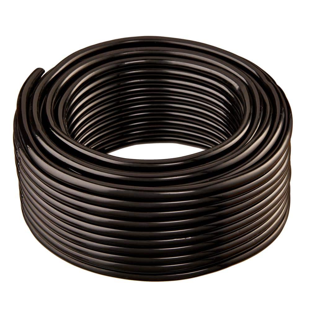 3//8 ID x 1//2 OD Black 100 feet Length by ATP ATP Value-Tube LDPE Plastic Tubing