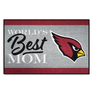 FANMATS Maroon 2 ft. 3 in. Round Arizona Cardinals Vintage Area Rug 32571 -  The Home Depot