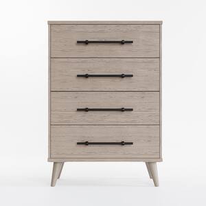 Emery 4-Drawer Wood Dresser (16 in. L x 25 in. W x 36 in. H)