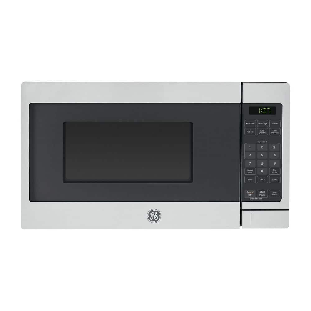 0.7 cu. ft. 700-Watt Spacemaker Countertop Microwave in Stainless Steel
