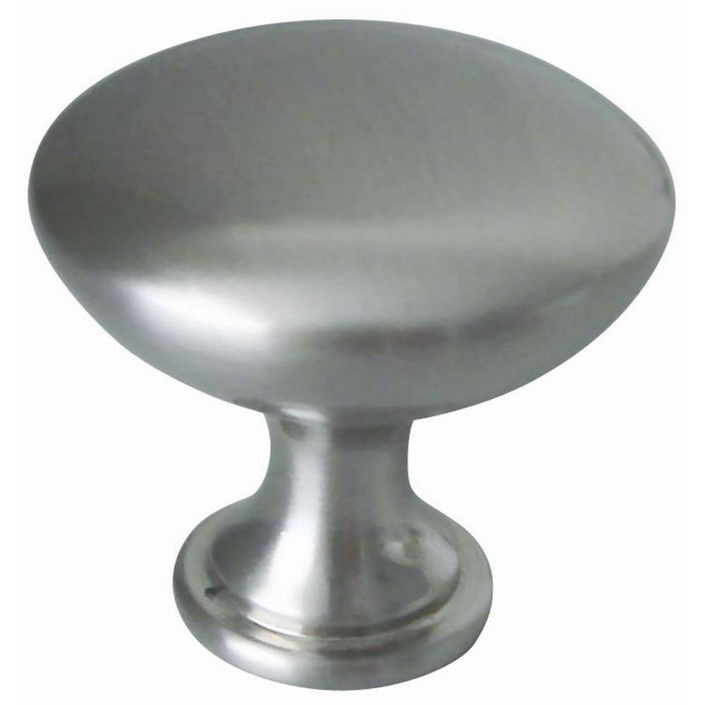 Design House Midtown 13/16 in. Satin Nickel Knob 203919