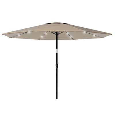 market umbrella solar lights