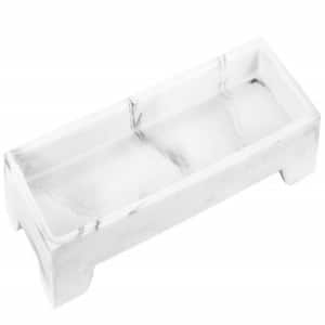 Dracelo Freestanding Woven Storage Basket for Toilet Tank Top, Bathroom,  Table and Counter in. White 1 pack B08X6DFMLM - The Home Depot