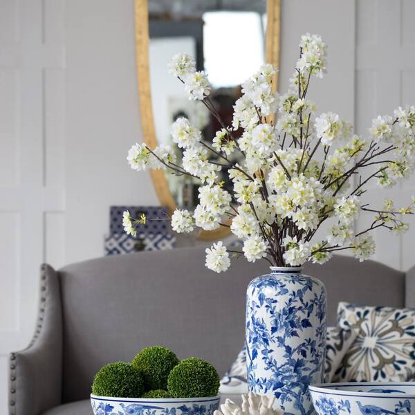 Blue & White - Home Accents - Home Decor - The Home Depot