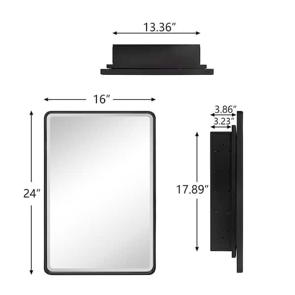 16 x 24 on sale recessed medicine cabinet