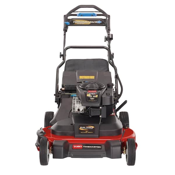 Reviews for Toro TimeMaster 30 in. Briggs & Stratton Personal Pace  Self-Propelled Walk-Behind Gas Lawn Mower with Spin-Stop