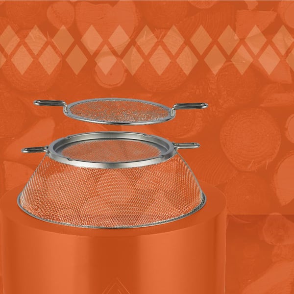 HotShot Stainless Steel Mesh Screen for HotShot Traveler Low Smoke 15 in. Fire Pit