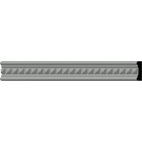 SAMPLE - 3/8 in. x 12 in. x 1-3/8 in. Urethane Sequential Panel Moulding