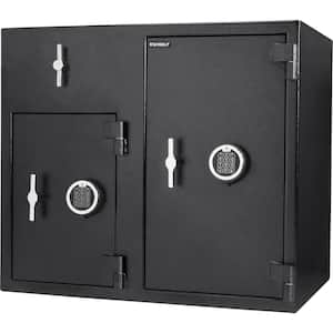 Rotary 2-Door Keypad Locks Depository Safe