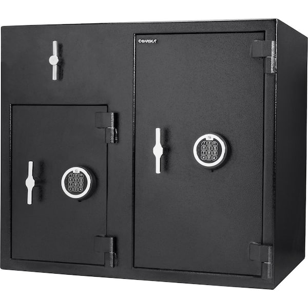 BARSKA Rotary 2-Door Keypad Locks Depository Safe