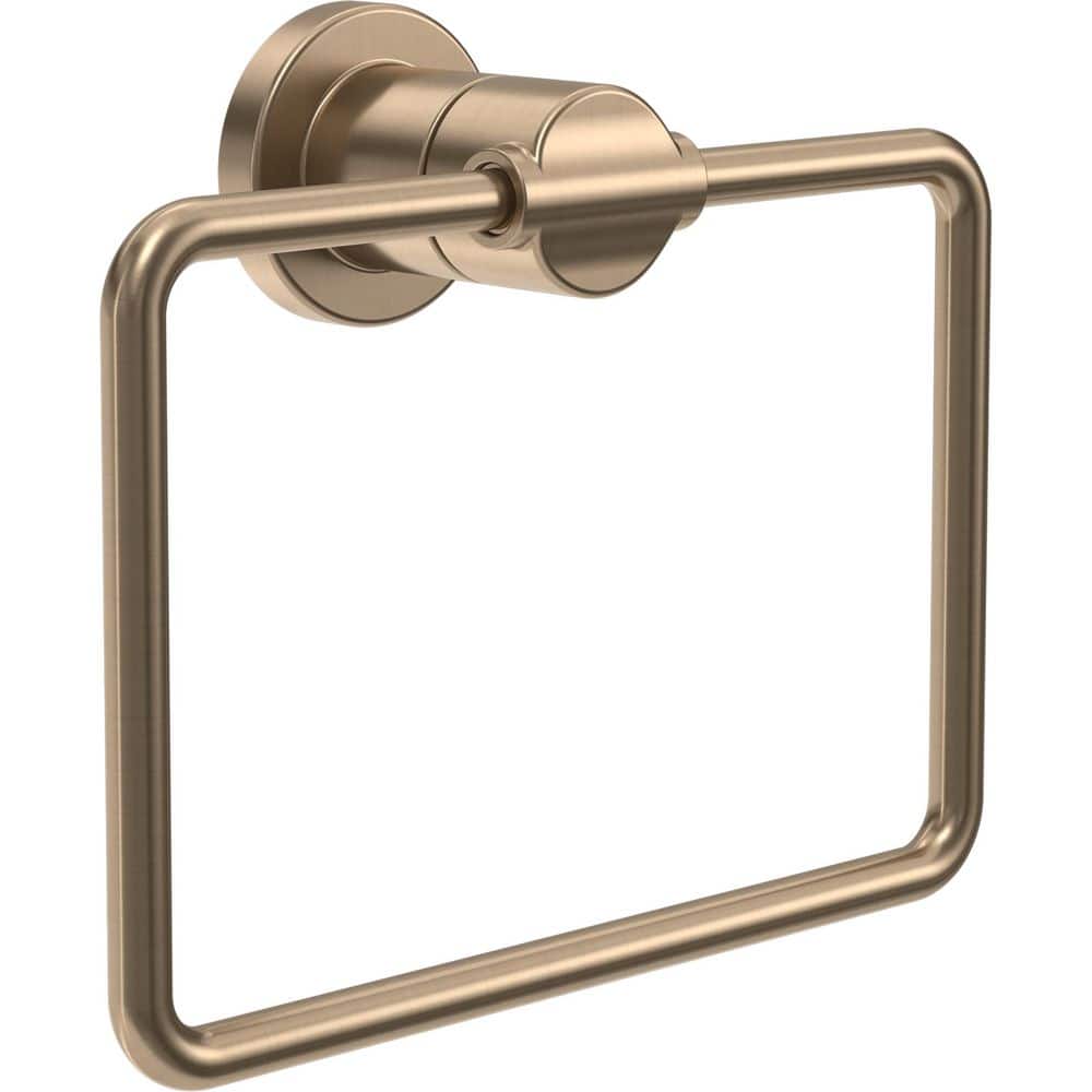 1 Pack Nicoli Wall Mounted Towel Ring in Champaign Bronze price history on PriceWatchPro