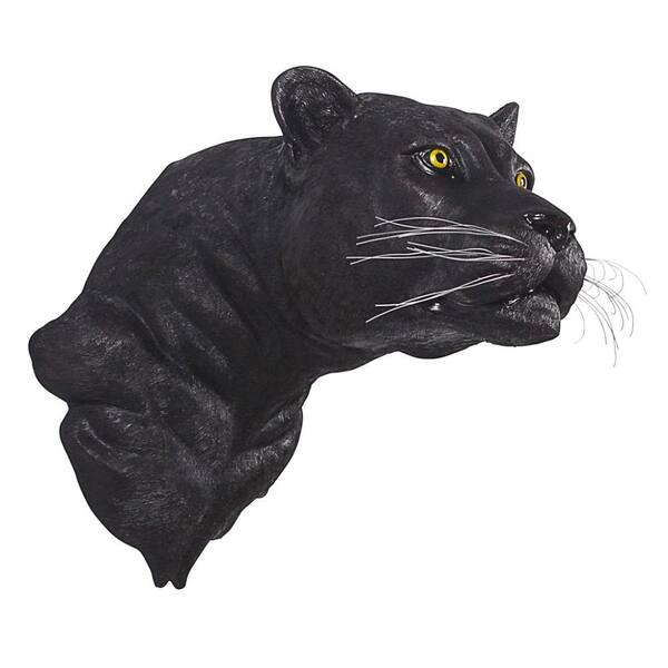 Design Toscano 18.5 in. x 14 in. Shadow Predator Black Panther Wall  Sculpture NE170003 - The Home Depot