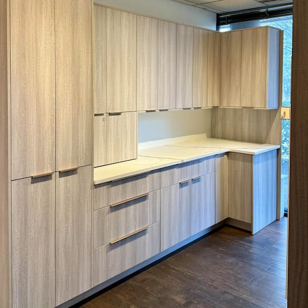 LIFEART CABINETRY Valencia Assembled 24 in. W x 12 in. D x 30 in. H in Gloss White Plywood Assembled Lazy Susan Wall Kitchen Cabinet