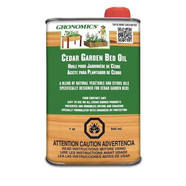 Gronomics 1 Qt. Cedar Garden Bed Oil