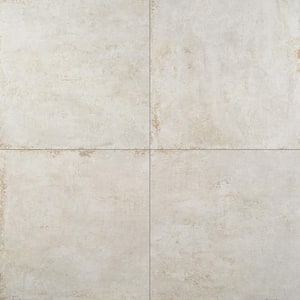 Mantis Ivory 23.62 in. x 23.62 in. Matte Porcelain Floor and Wall Tile (11.62 sq. ft./Case)