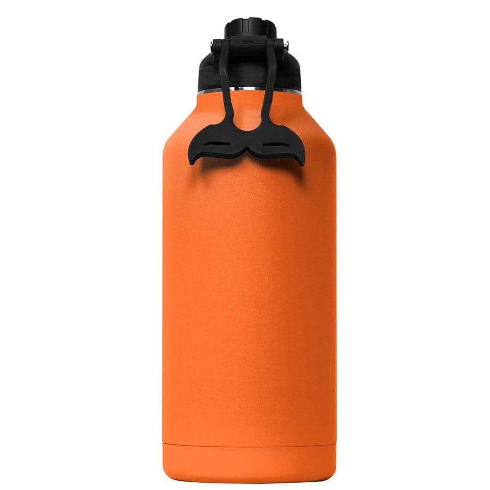 30 oz Pearl Black Water Bottle With Little Straw, Large Water Bottles Has  Handle