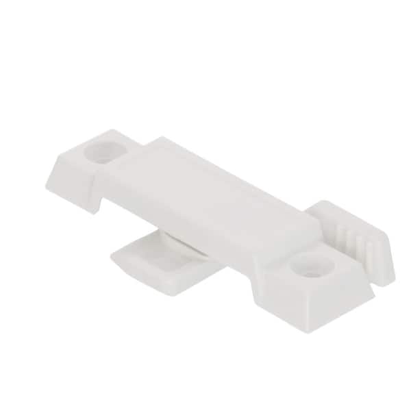Prime-Line U 9982 Window Sash Lock – White Aluminum Secondary Lock For Sliding Windows, Venting Position Security