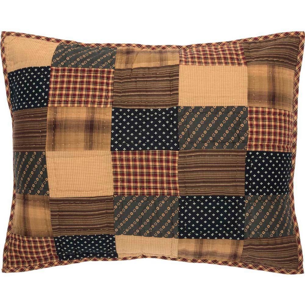 Patriotic Patch Cotton Standard/Queen Sham