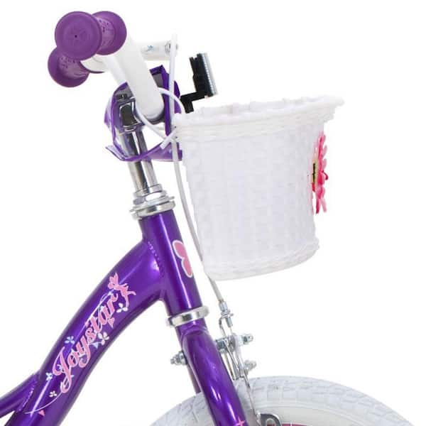 Lilac bike hot sale with basket