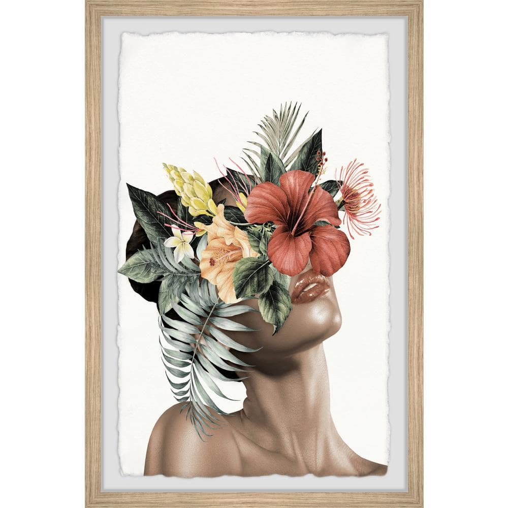 Chin Up Princess By Marmont Hill Framed People Art Print 18 in. x 12 in.