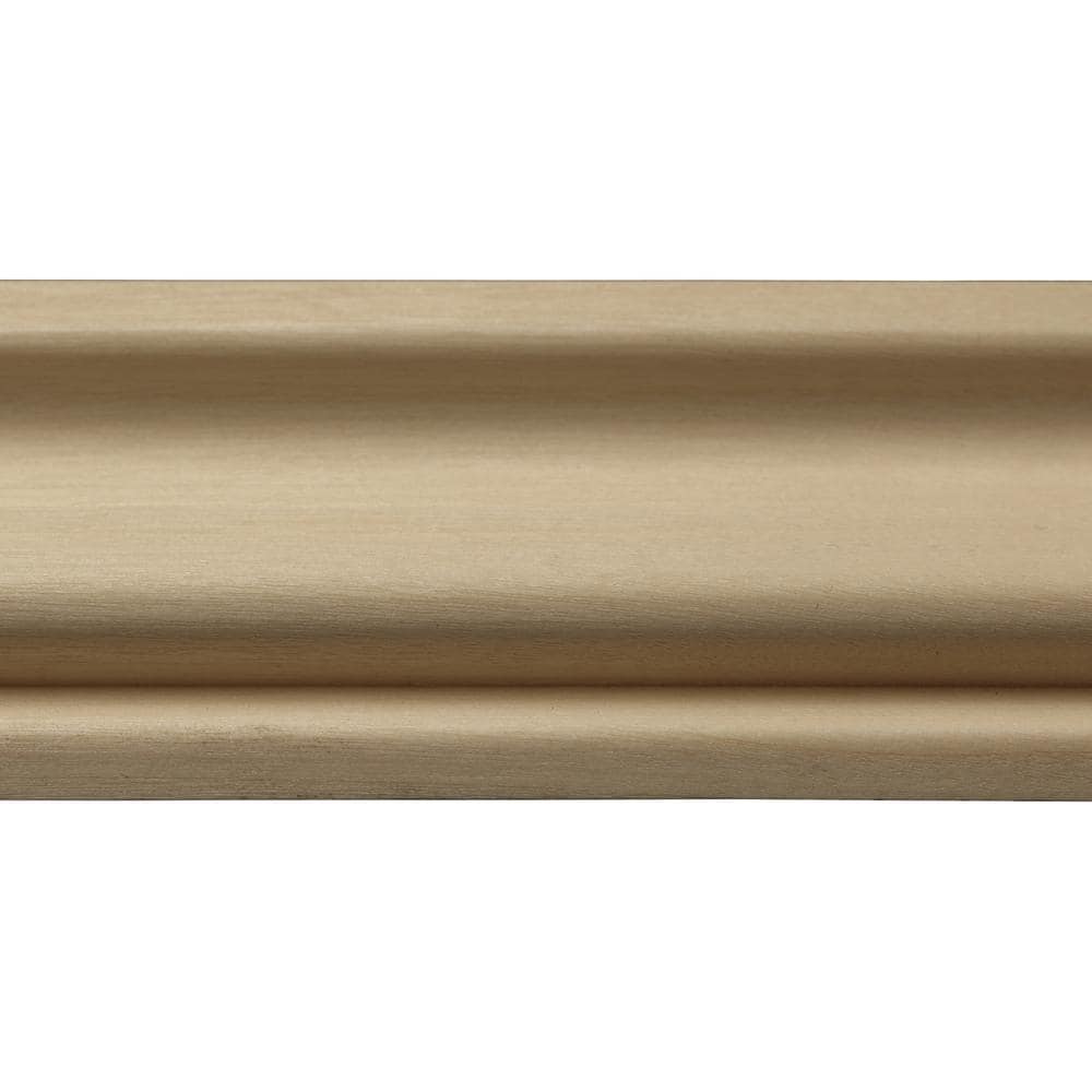 4-ft Unfinished Aspen Colonial Baseboard Moulding