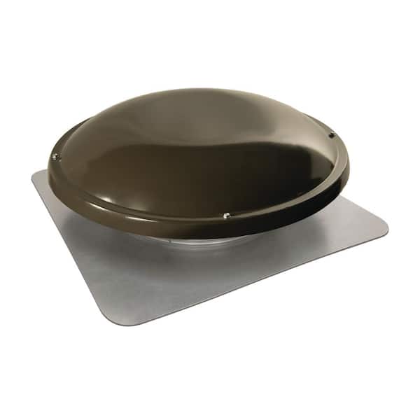1500 CFM Weathered Wood Power Roof Mount Attic Fan