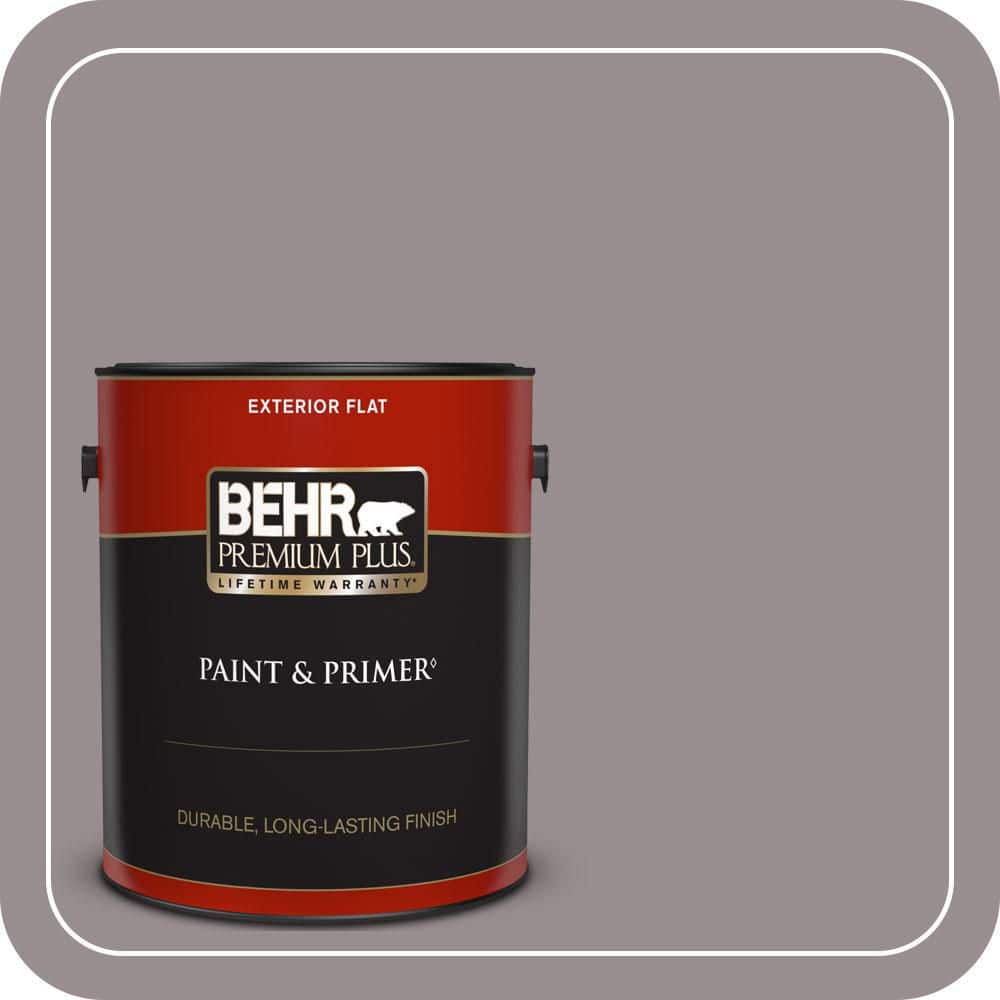 1 gal. #QE-60 Heather Moor Flat Exterior Paint & Primer price history on PriceWatchPro