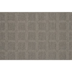 Desert Springs - Flint - Gray 13.2 ft. 33.94 oz. Wool Pattern Installed Carpet