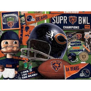 Vintage Chicago Bears NFL Team Vinyl Stick-On Sports Central NEW