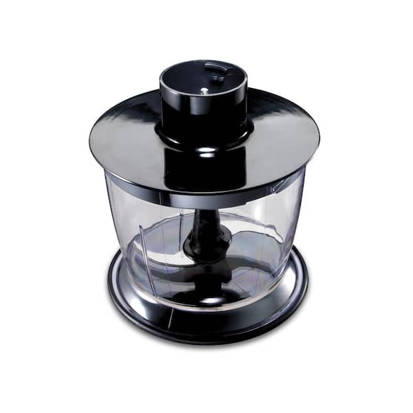 Hamilton Beach 2-Speed Grey Hand Blender with 3 Cup Chopping Bowl