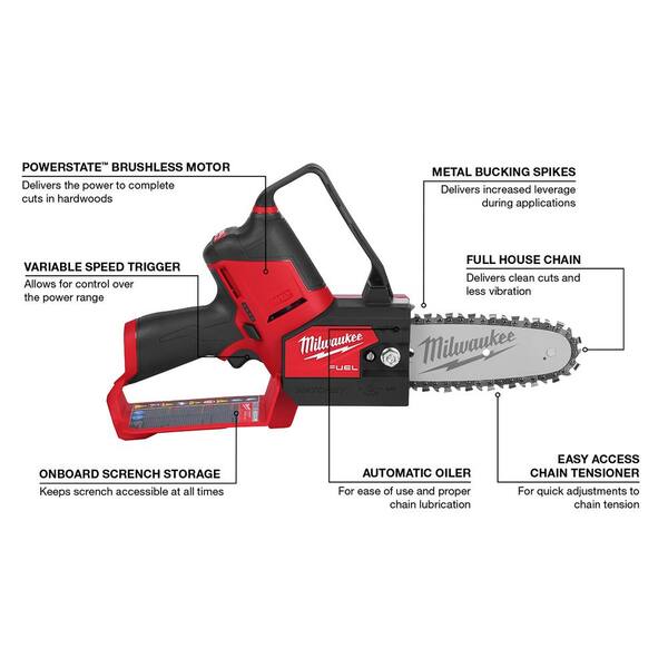 batería cadenas sierra Milwaukee m12 fuel batería-sierra podadora m12fhs-0 12 V 4933472211 batería cadenas sierra Milwaukee m12 fuel batería-sierra podadora m12fhs-0 12 V 4933472211