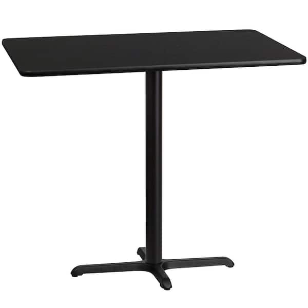 Flash Furniture 24-in x 48-in Outdoor Rectangle Plastic White Folding Table