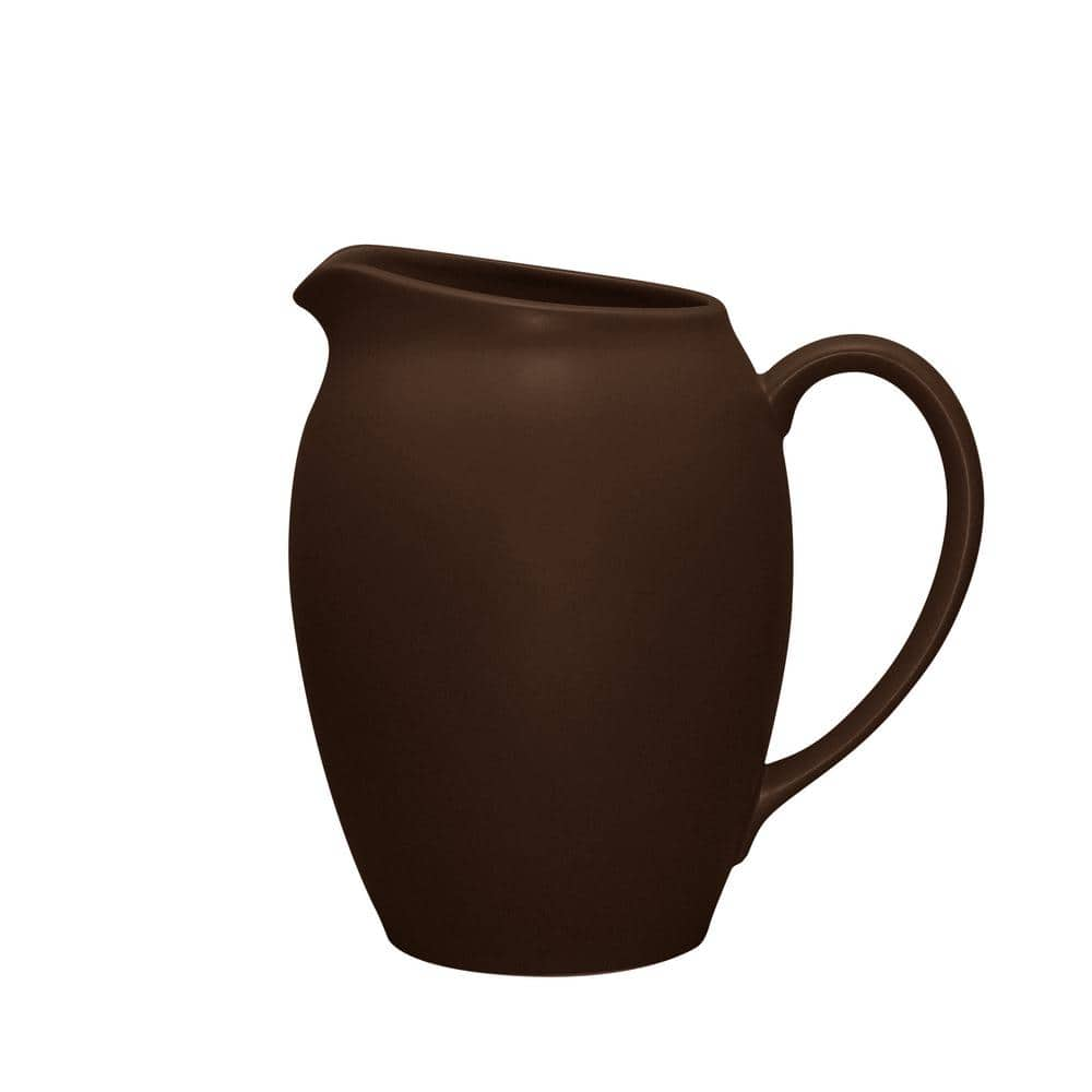 Noritake Colorwave Chocolate 60 fl. oz. (Brown) Stoneware Pitcher