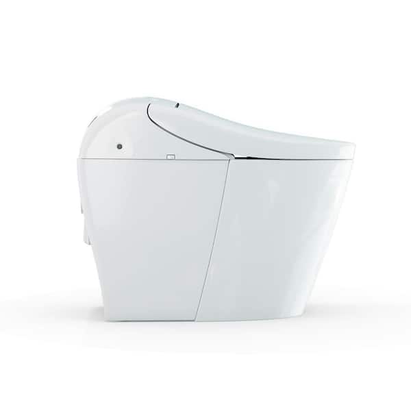 TOTO G5A Elongated Smart Bidet Toilet 0.8/1.2 GPF in Cotton White