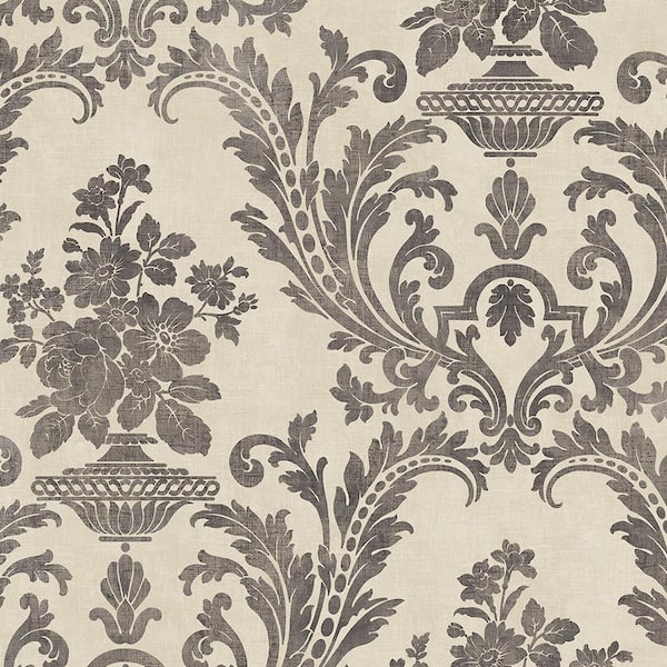 Sari with Texture Vinyl Roll Wallpaper (Covers 55 sq. ft.)