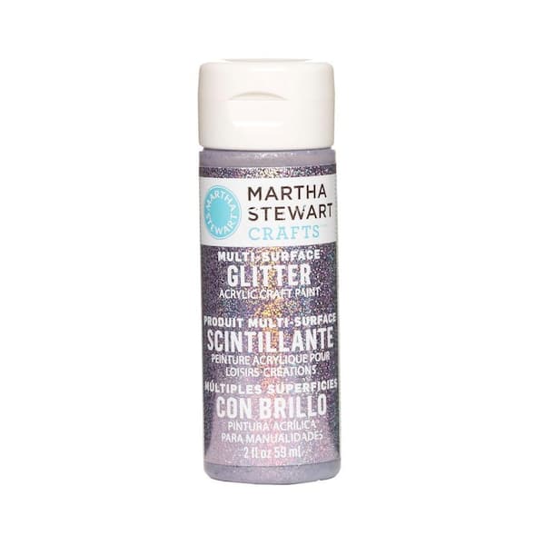 Martha Stewart Crafts 2-oz. Purple Sapphire Multi-Surface Glitter Acrylic Craft Paint