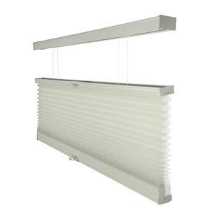 Cut-to-Size Pebble Grey Cordless Top Down Bottom Up Light Filtering Polyester Cellular Shade 42.75 in. W x 72 in. L