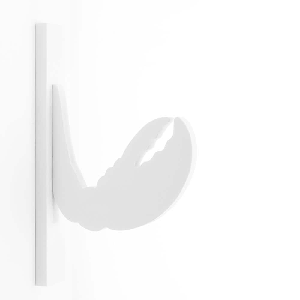 6 in. Paintable White PVC Decorative Indoor/Outdoor Lobster Hook price history on PriceWatchPro