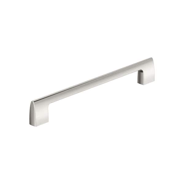 Riva 8-13/16 in. (224mm) Center-to-Center Satin Nickel Bar Cabinet Pull
