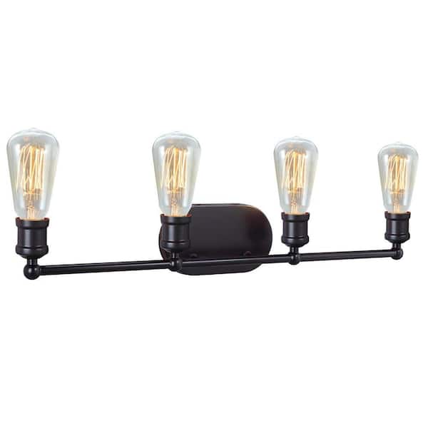 4-Light Oil Rubbed Bronze Vanity Light